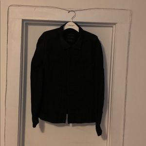 Incredible AllSaints Brooks Denim Jacket w/Suede